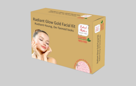 radiant glow gold facial kit